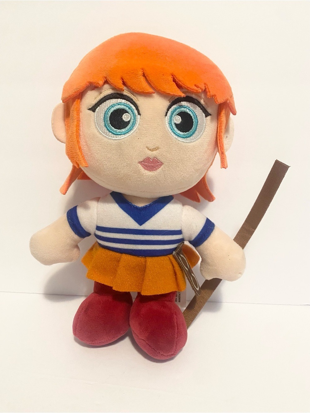 One Piece Nami Collectible Anime Manga Plush PhatMojo Netflix 7” Soft Doll Toy